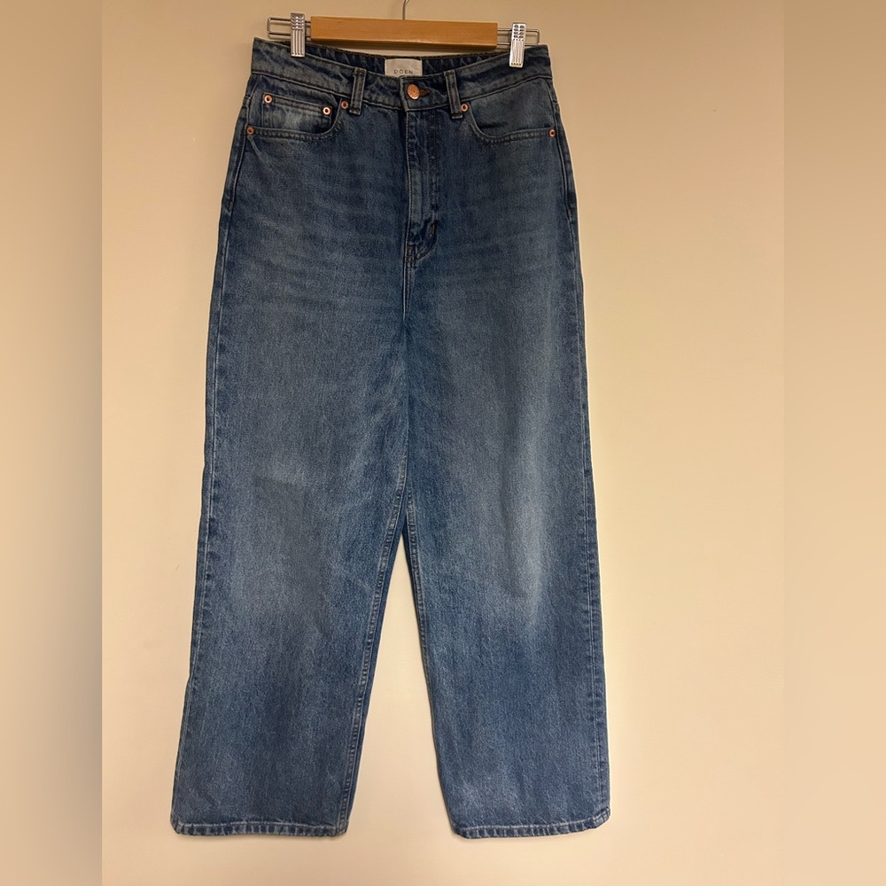 DOEN Tatum Jeans Eze Wash Women’s Size 28 Wide Leg Like New